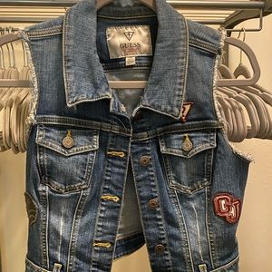 Guess denim vest